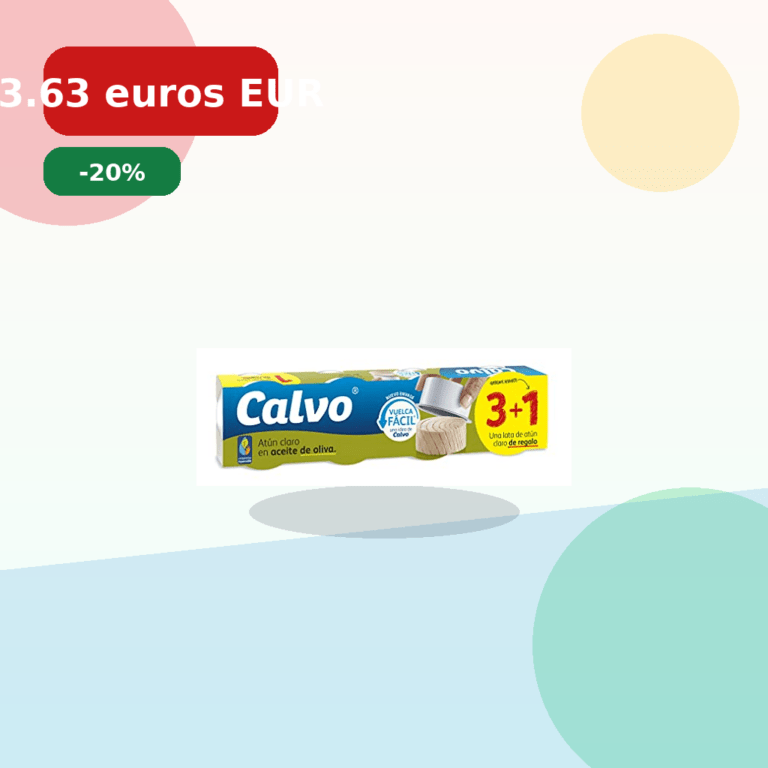 Pack 3+1 Atún Claro en Aceite de Oliva 260 g