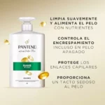 Recortadora Pantene Pro-V Suave y Liso champú pack 2 x 1000 ml con dosificador