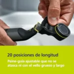 Recortadora Philips OneBlade Pro 360 Face + Body con kit corporal