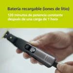 Recortadora Philips OneBlade Pro 360 Face + Body con kit corporal