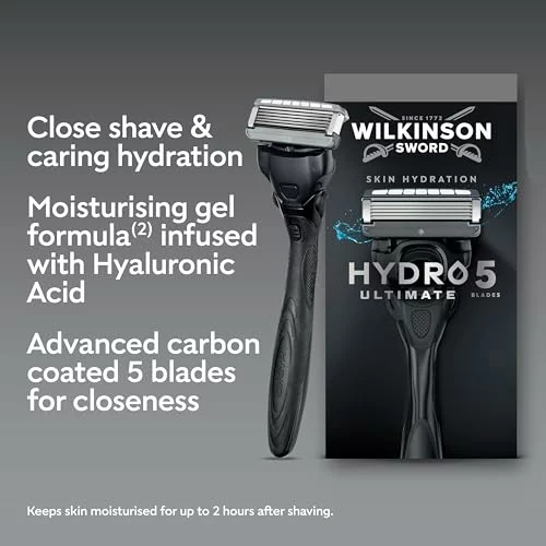 Recortadora Wilkinson Sword Hydro 5 Ultimate pack ahorro con 5 recambios