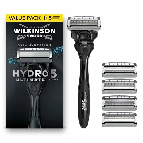 Recortadora Wilkinson Sword Hydro 5 Ultimate pack ahorro con 5 recambios