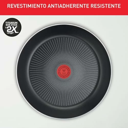Sarten Tefal Ingenio Emotion juego de cocina 20 piezas con 2 mangos