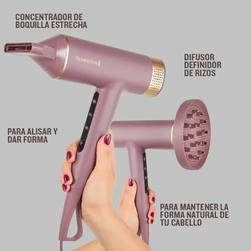 Secador Remington AIRvive con motor digital e iónico