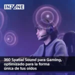 Sony INZONE H5 auriculares gaming inalámbricos con sonido 360