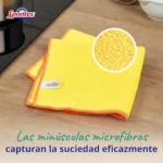 Spontex Microfibre Collection, paños de limpieza multicolor