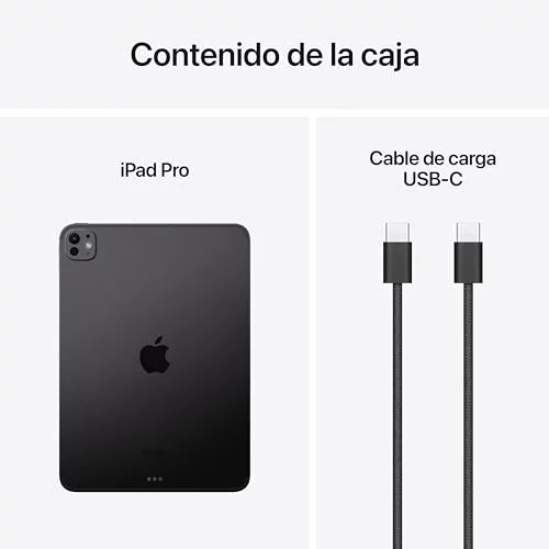 Tablet Apple iPad Pro 11 M4, 1 TB, Wi‑Fi 6E y 5G