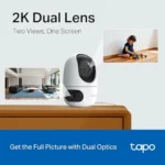 Tapo C245D cámara WiFi interior doble lente 2K
