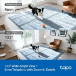 Tapo C245D cámara WiFi interior doble lente 2K