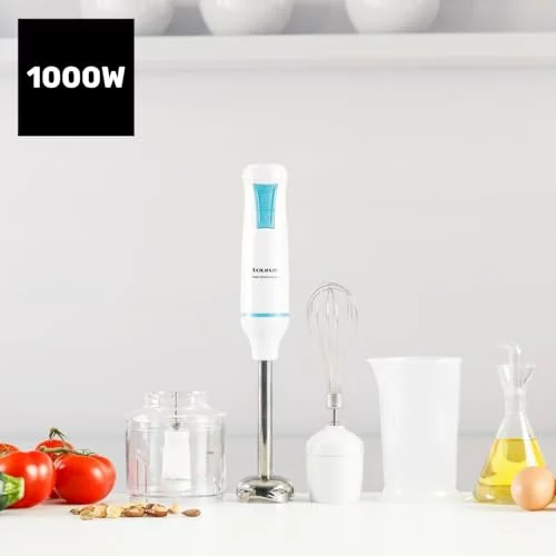 Taurus Robot 1000 Plus INOX batidora de mano con accesorios