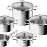 Tefal Duetto On juego de cazo y ollas para inducción, 9 piezas