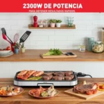 Tefal Giant Plancha XL eléctrica 2300W para 12 personas CB631D