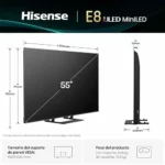 Televisor Hisense 55E8Q Mini LED QLED de 55 pulgadas