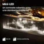 Televisor Hisense 55E8Q Mini LED QLED de 55 pulgadas