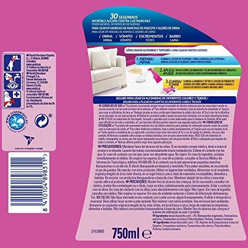 Vanish Oxi Action quitamanchas para mascotas