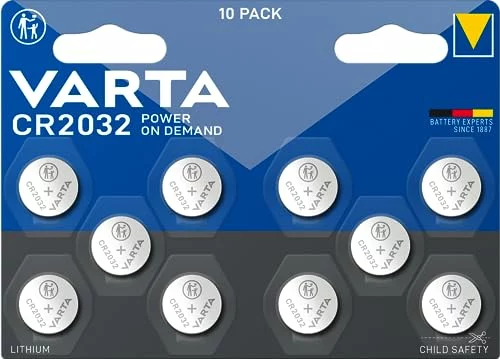 VARTA CR2032 Pack 10 pilas de botón