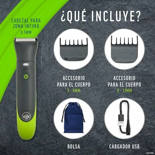 Veet Men Total Pro recortadora íntima multiusos para hombre