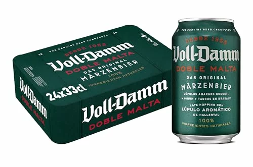 Voll-Damm Cerveza – Paquete de Pack 24 x 330 ml – Total: 7920 ml