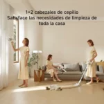 Xiaomi Aspiradora inalámbrica G20 150 AW con luz LED