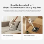 Xiaomi Aspiradora inalámbrica G20 150 AW con luz LED