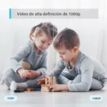 Altavoz Tapo C200P2 - Cámara de Vigilancia WiFi Interior 360º, 1080p, Detección IA