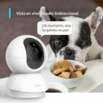 Altavoz Tapo C200P2 - Cámara de Vigilancia WiFi Interior 360º, 1080p, Detección IA
