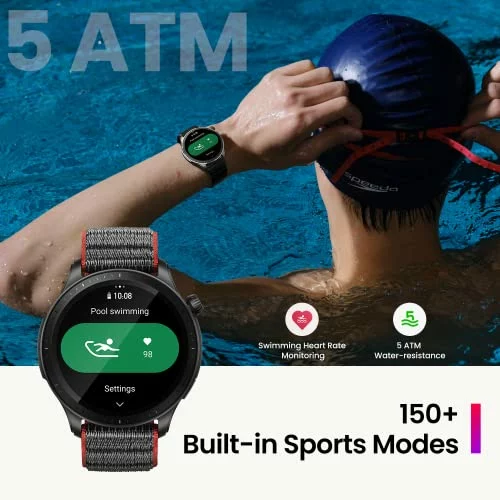 Amazfit GTR 4 smartwatch con GPS y 150 modos deportivos SPO2