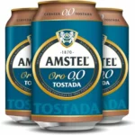 Amstel Oro 0,0 Cerveza Tostada Sin alcohol Pack Lata, 24 x 33cl
