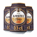 Amstel Oro Cerveza Tostada Pack Lata, 12 x 33cl