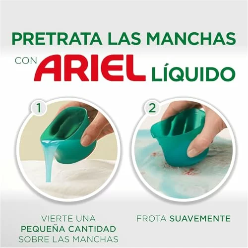 Ariel detergente líquido para lavadora Color 100 lavados