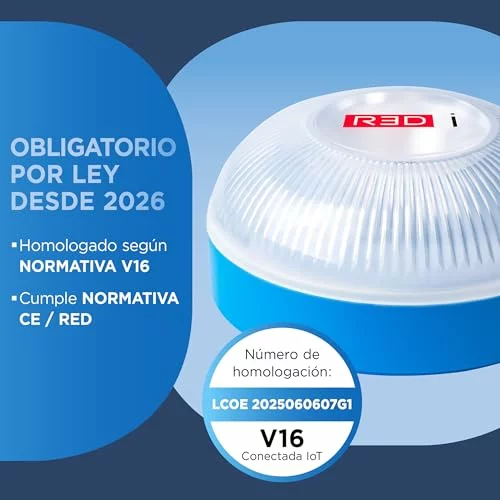 Baliza V16 conectada R3Di homologada DGT 3.0