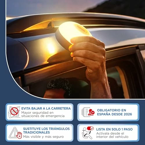Baliza V16 conectada R3Di homologada DGT 3.0