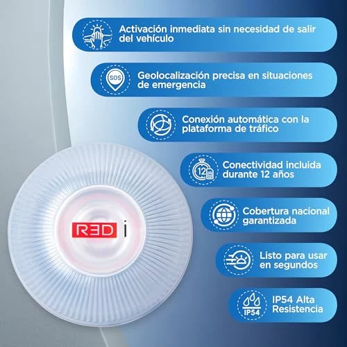 Baliza V16 conectada R3Di homologada DGT 3.0