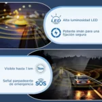 Baliza V16 conectada R3Di homologada DGT 3.0