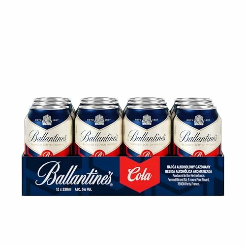 Ballantine’s Whisky&Cola REDI cóctel pack 12 x 250 ml