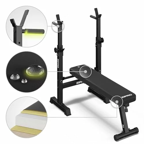 Banco de musculación ZIPRO plegable para press de banca