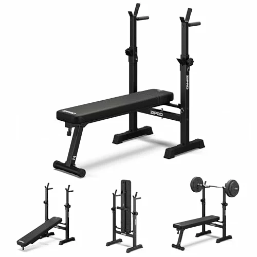 Banco de musculación ZIPRO plegable para press de banca