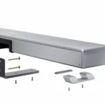 Barra de sonido Sharp HT-SBW53121 3.1.2 Dolby Atmos con subwoofer inalámbrico 550W