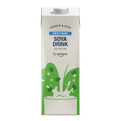 Bebida de soja azucarada by Amazon, pack 6 x 1 l
