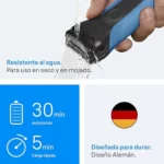 Braun Series 3 310S Afeitadora eléctrica para hombre azul