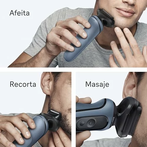 Braun Series 5 afeitadora eléctrica impermeable 52-A1820SI azul