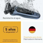 Braun Series 5 afeitadora eléctrica impermeable 52-A1820SI azul