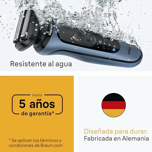 Braun Series 5 afeitadora eléctrica impermeable 52-A1820SI azul