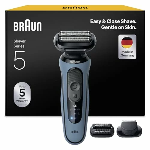 Braun Series 5 afeitadora eléctrica impermeable 52-A1820SI azul