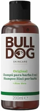 Bulldog Original Shampooing et Revitalisant pour Barbe Homme, 1-pack (1 x 200 ml)