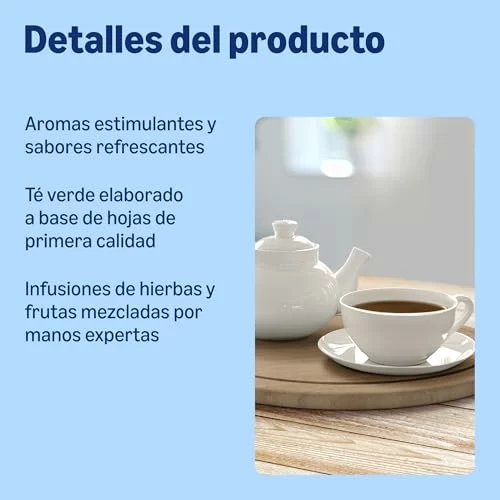 by Amazon Té e infusiones variadas, 90 sobres