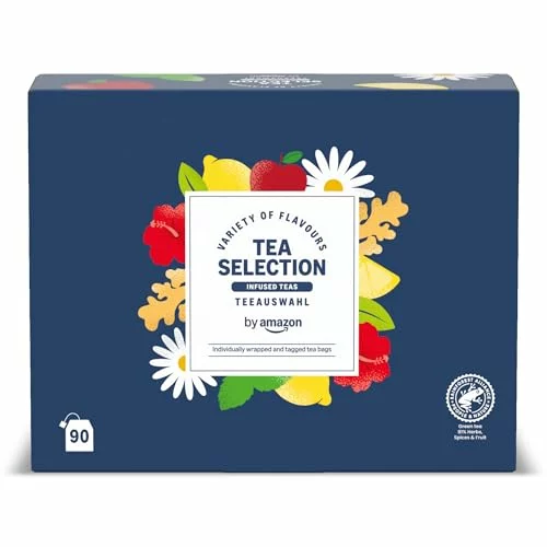 by Amazon Té e infusiones variadas, 90 sobres