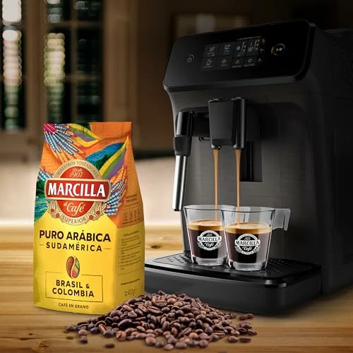 Cafetera Café en grano Marcilla 100% arábica 400 g