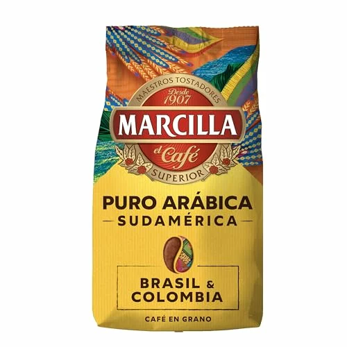 Cafetera Café en grano Marcilla 100% arábica 400 g