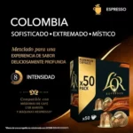 Cafetera Cápsulas L'OR Espresso Café Colombia 50 unidades